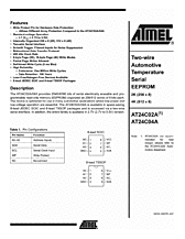 DataSheet AT24C08A Automotive pdf